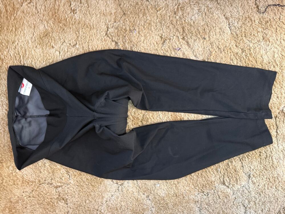 Castelli Women’s Padded Cycling Tights Black Size Medium Chamois
